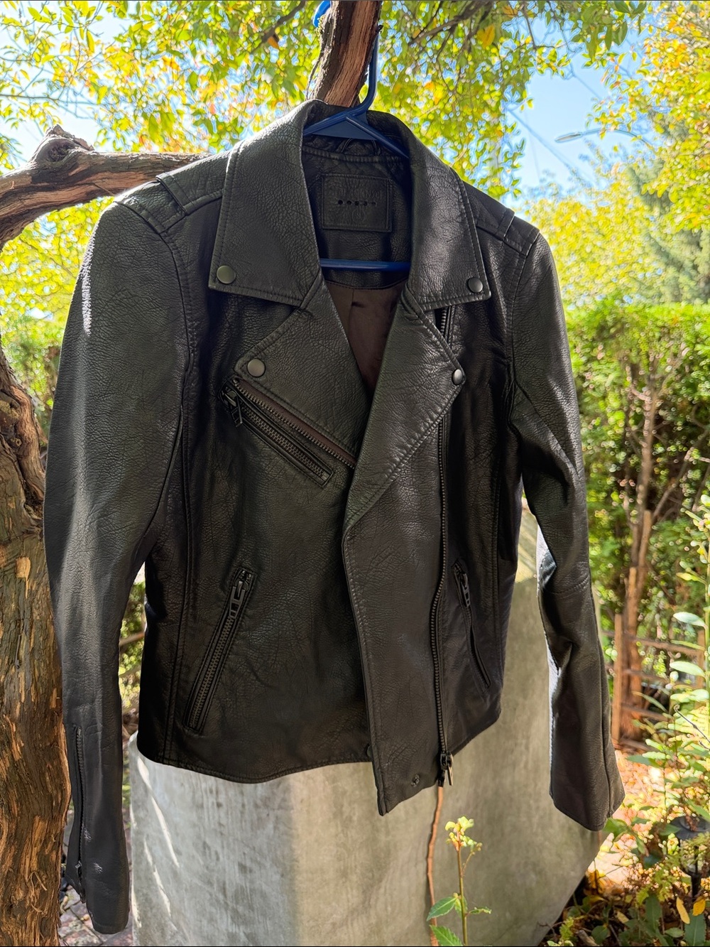 BlankNYC Moto Jacket size S (faux leather)